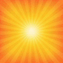 Sun Sunburst Pattern Made Of Stipples