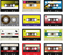Vintage Cassette Tapes Vol 2