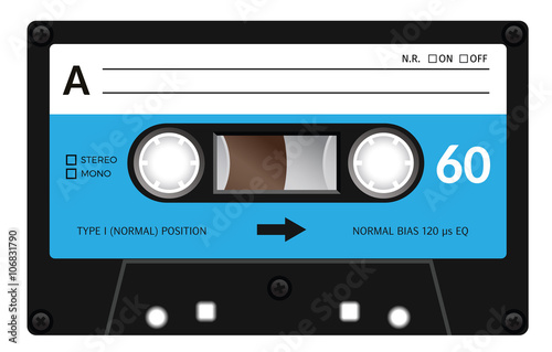 Fotografía Cinta de cassette de la vendimia
