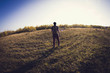 © Maxim Chuvashov/Blend Images - Man standing in field