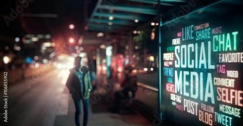 Fotografía LED Display - Social Media signage