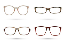 Fashion Glasses Style Collections, Use Clipping Path