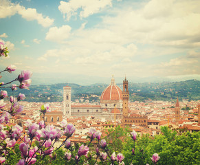 Wall Mural - cathedral  Santa Maria del Fiore, Florence, Italy