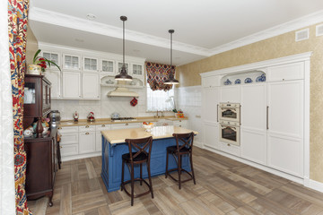 Kitchen in the magnificent house