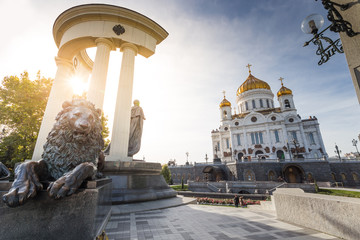 Wall Mural - Cathedral of Christ the Saviour. Russia,Moscow