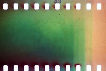 Old grunge filmstrip