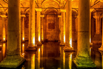 Fototapete - Basilica Cistern