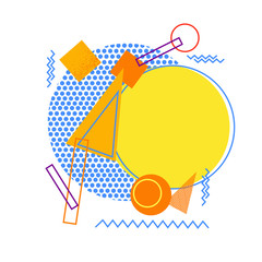 Poster - Abstract Geometric Shapes Figures