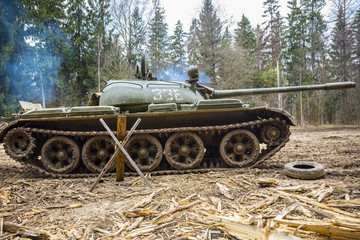 Soviet combat tank T55