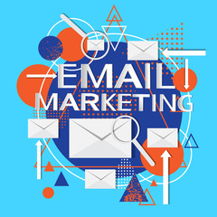 Poster - Marketing Email Envelope Send Business Mail