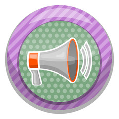 Vector bullhorn icon