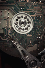  HDD and Motherboard