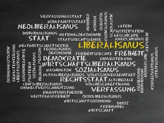 Canvas Print - Liberalismus