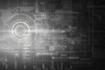 digital technology background