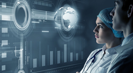 Wall Mural - innovative technologies in science and medicine