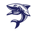 blue shark icon