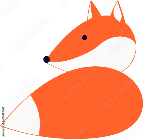 Valokuvatapetti Лиса