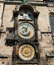 The Prague Astronomical Clock (Prague Orloj), Czech Republic 