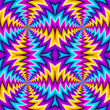 © Andrey Korshenkov - Colorful spin illusion. Seamless pattern.