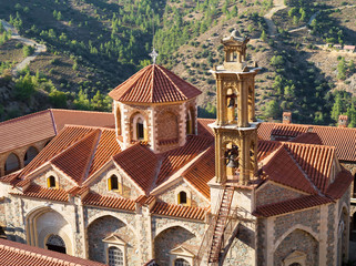 Mountain monastery in Cyprus