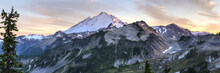 Mt. Baker Sunset Panorama