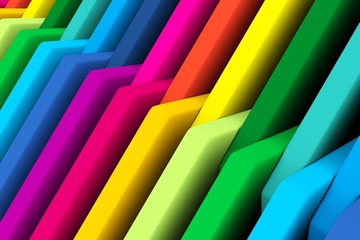 abstract colorful background 3d illustration