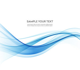 Aufkleber - Abstract color wave design element
