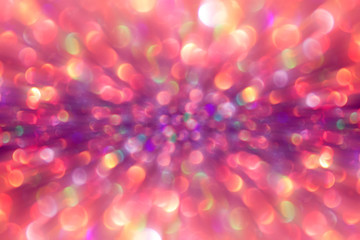Wall Mural - pink abstract bokeh background