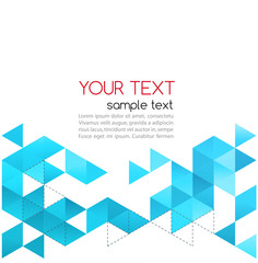 Poster - Abstract template background with triangle