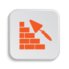 Sticker - Building wall icon