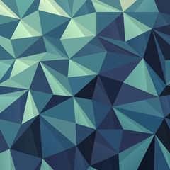 Poster - Triangular Abstract Geometric Pattern