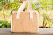 © phollapat - cotton bags with nater background
