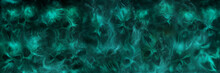 Banner With Ghost Skulls. Illustration Horror Background With A Mist Like Ghost Skulls