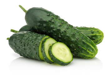 Wall Mural - cucumbers