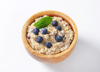 Wall Mural - Whole grain oat porridge