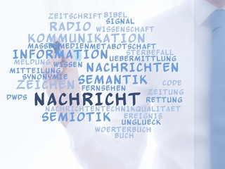 Canvas Print - Nachricht