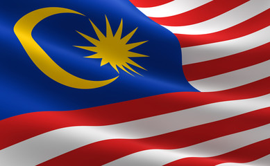 Wall Mural - Flag of Malaysia