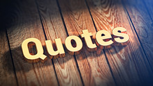 Word Quotes On Wood Planks