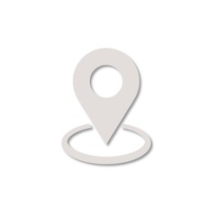 Sticker - Map pin place marker icon