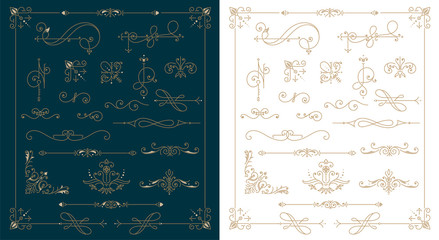 Canvas Print - Set of design elements