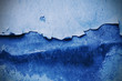 blue grunge wall tone texture background