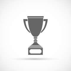 Wall Mural - trophy cup icon