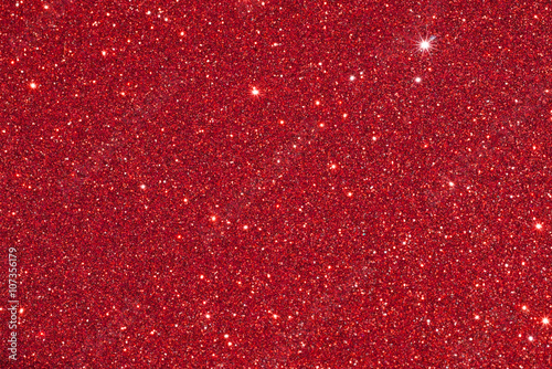 Fotografía Red glitter bokeh abstract background