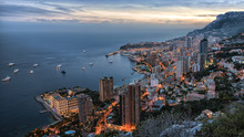 Monaco Monte Carlo Sunset