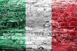 Fototapeta Paryż - Italy flag