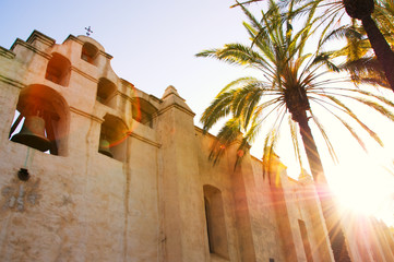 Wall Mural - Mission San Gabriel Arcangel