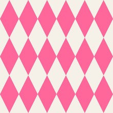 Pink Tile Vector Pattern