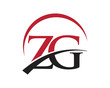 ZG red letter logo swoosh
