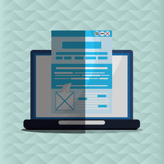 Responsive web design, vector illustration