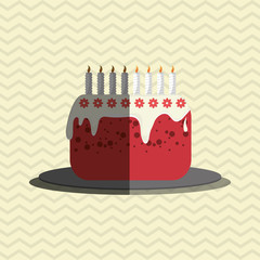 Poster - Cake icon design